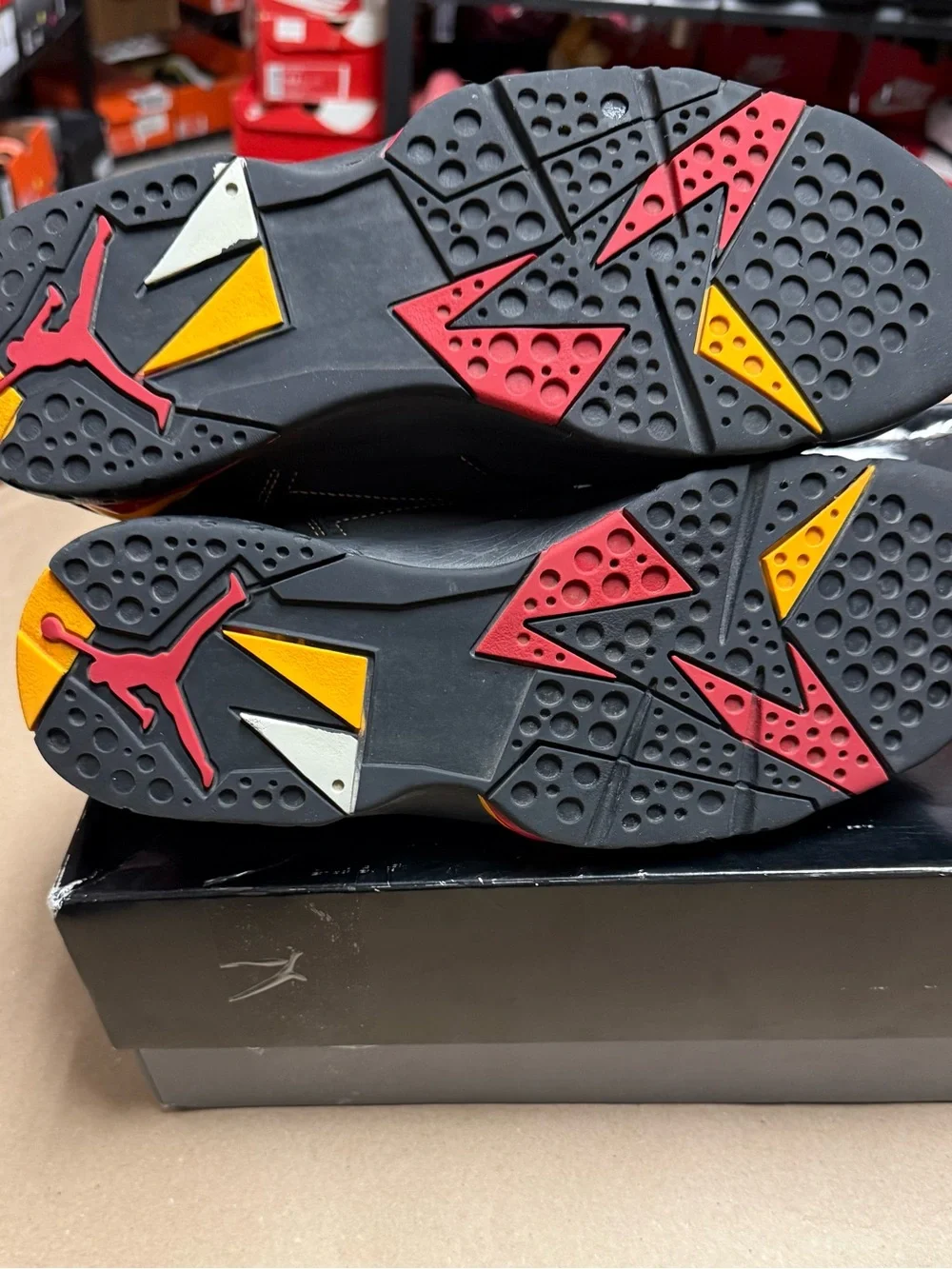 Nike Air Jordan 7 VII Retro Citrus 2022 Mens size 10.5 Basketball Shoes Rare!